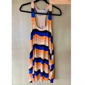 Fighting Eel Sunset Dress XS NWOT